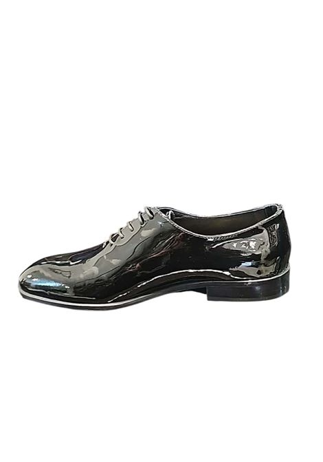Patent leather lace-up shoe SALVATORE FINIZIO | shoes | 32119CAVIALENERO